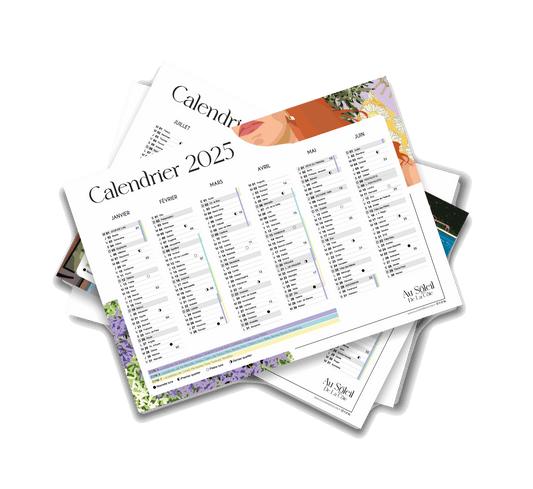 Calendrier 2025 - Aux couleurs de la Provence