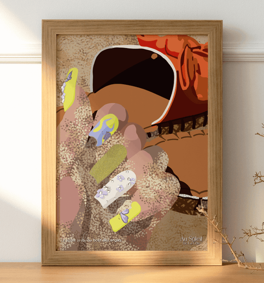 Affiche - Le sable jusqu'au bout des ongles