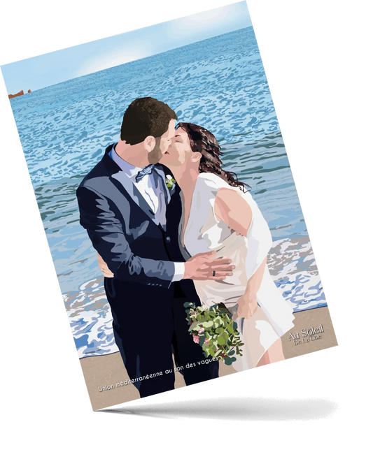 Carte Postale - Union méditerranéenne au son des vagues