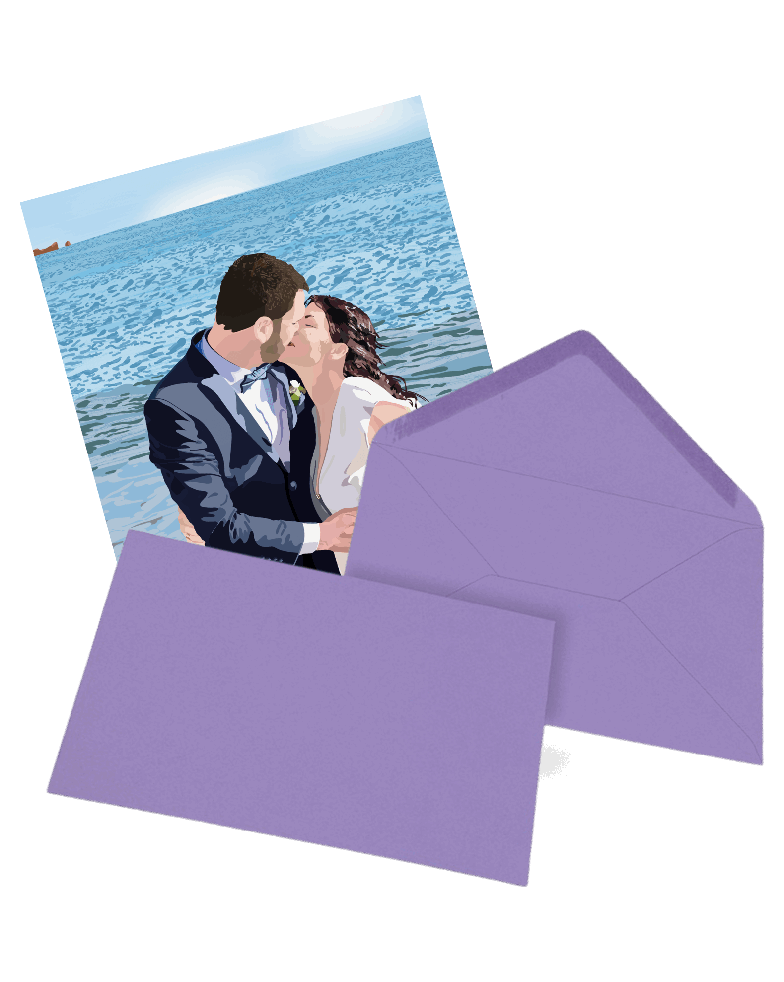 Carte Postale - Union méditerranéenne au son des vagues